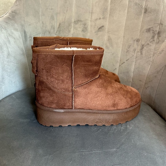 Forever platform fur bootie - Picture 3 of 8